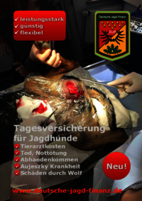 haftpflichtversicherung jagd